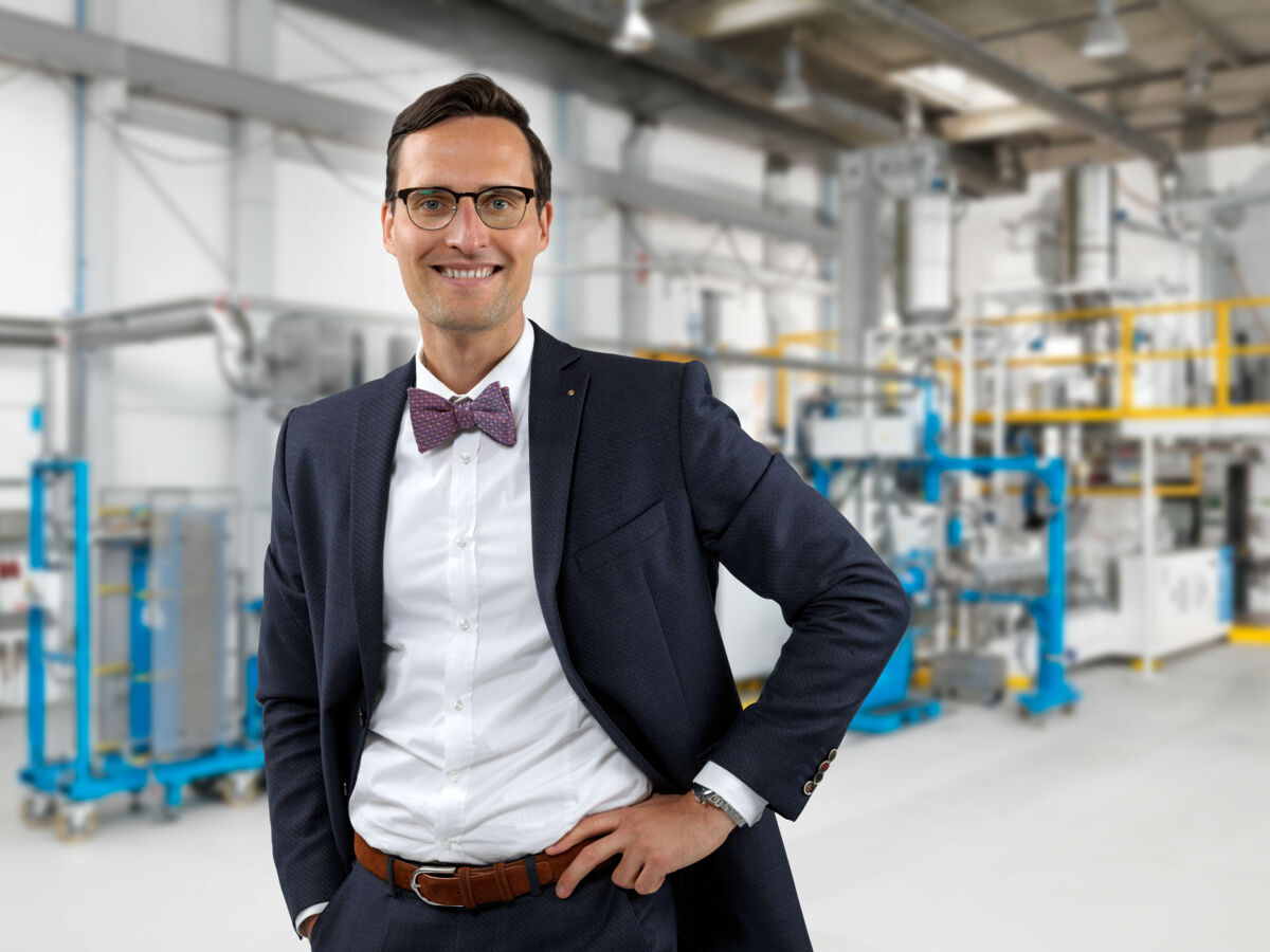 Carl-Philip Poepel, Director Product Management Extrusion Technology, KraussMaffei